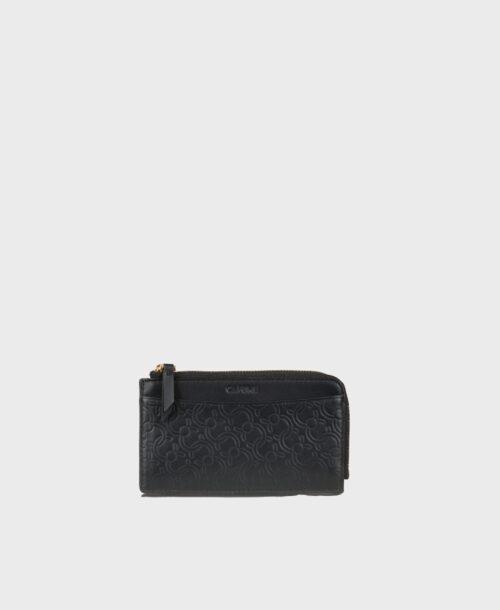 C-Lock L-Zip Cardholder - Black