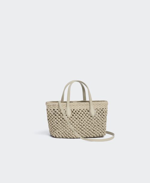 Small Hexa Tote - Oat(Woven)