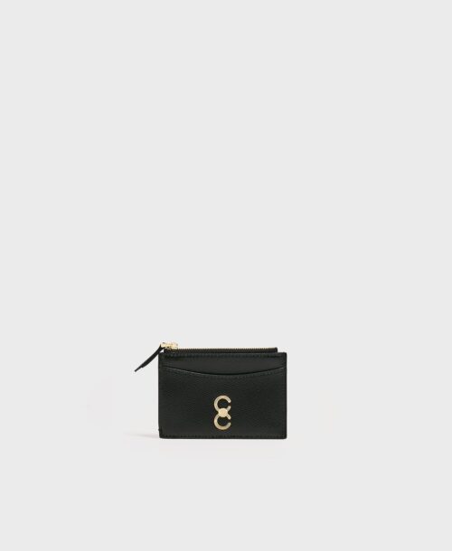 Double-C Card Case - Black