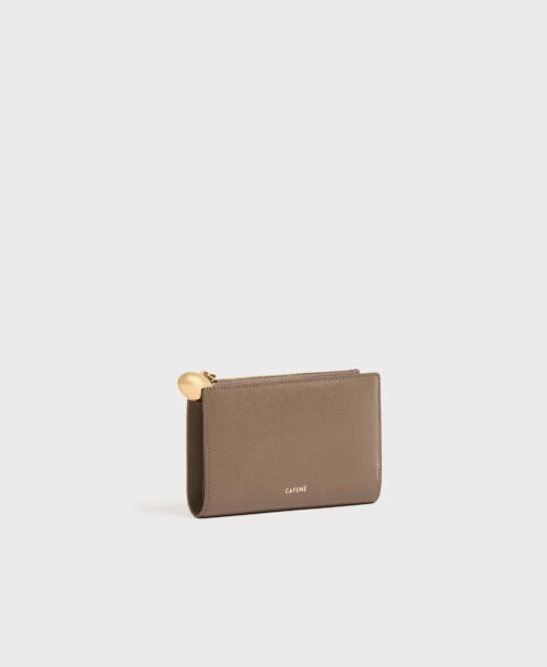 Egg Long Wallet - Tan