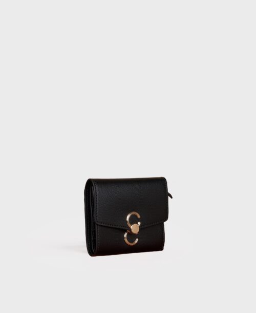 Double-C Wallet - Black