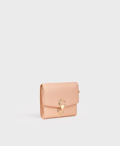 Double-C Wallet - Blush