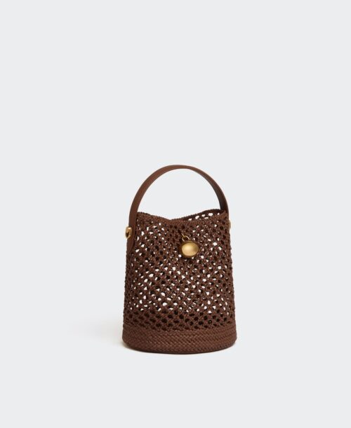 Egg Bucket - Teak(Woven)
