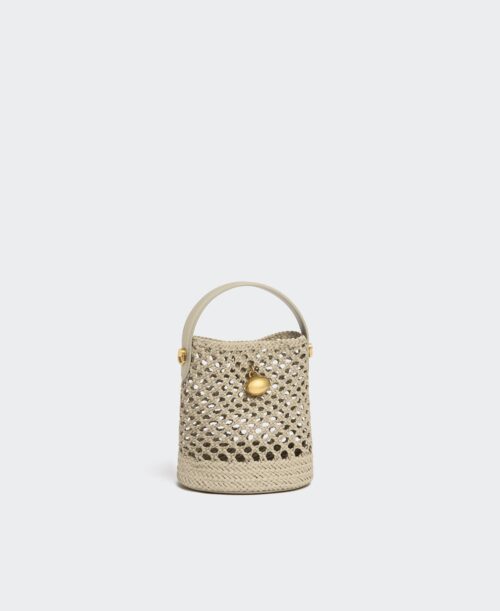 Mini Egg Bucket - Oat(Woven)