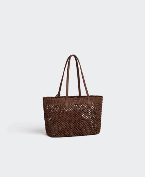 Large Hexa Tote - Teak(Woven)