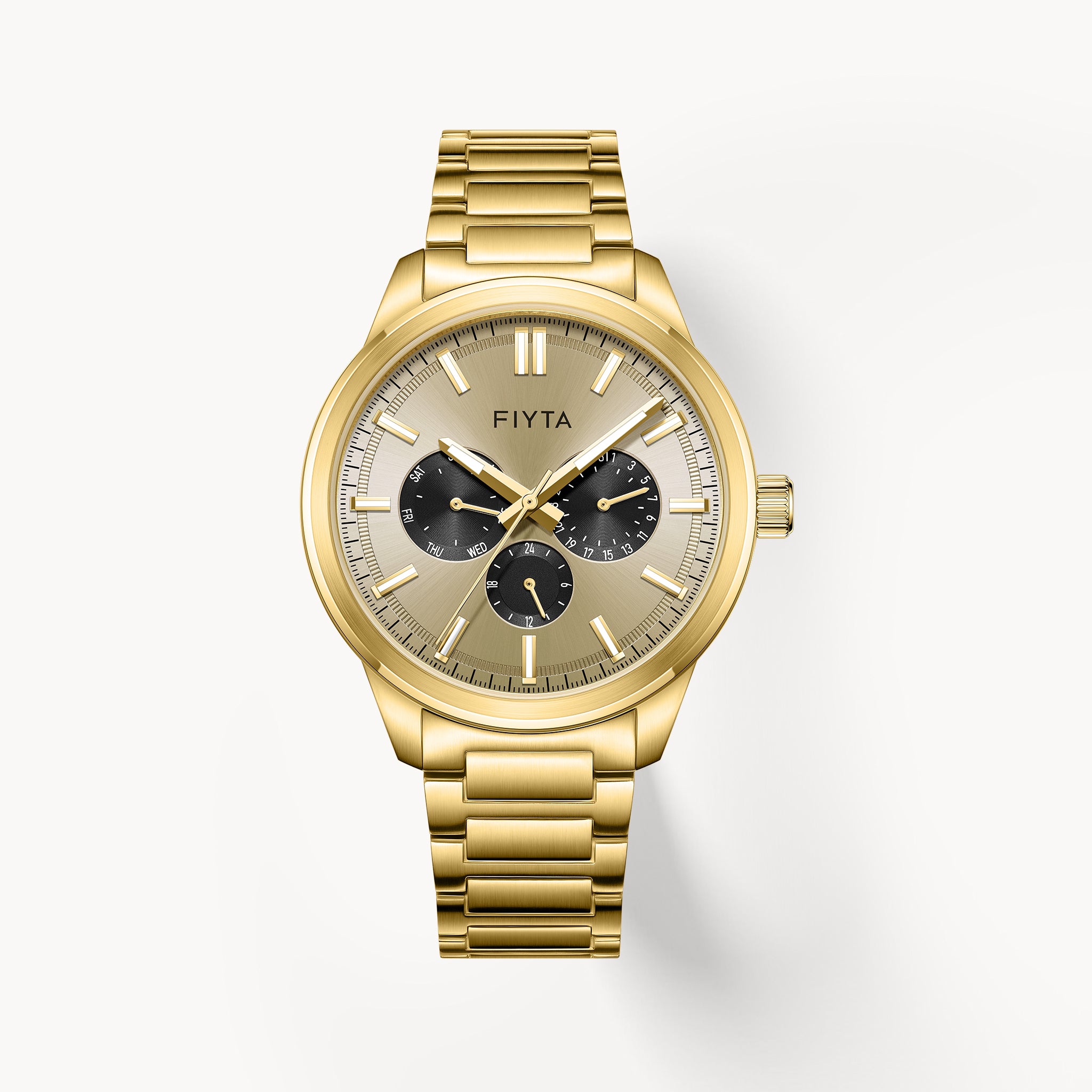 Joyart Collection Men's Quartz Gold Watches