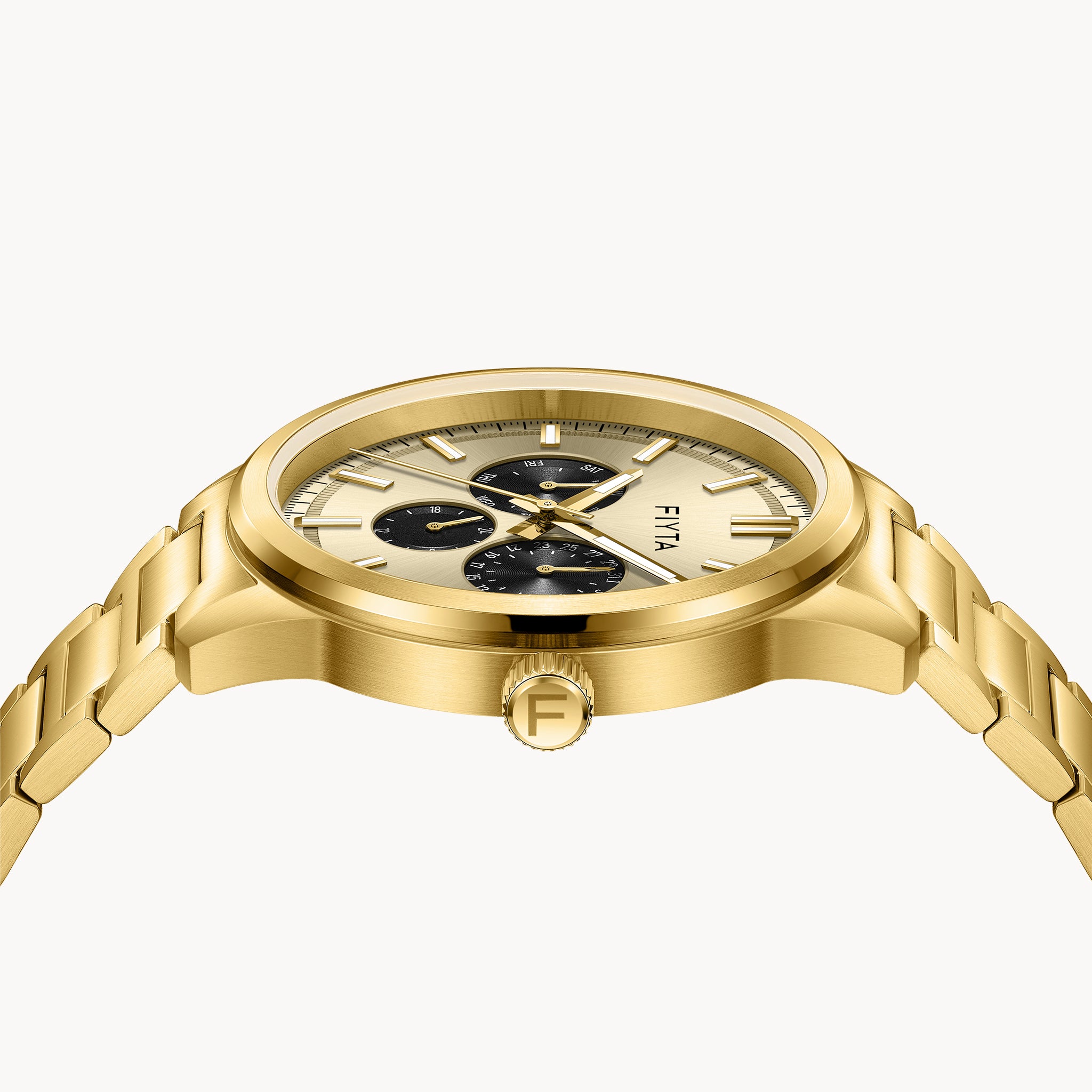 Joyart Collection Men's Quartz Gold Watches - Image 7