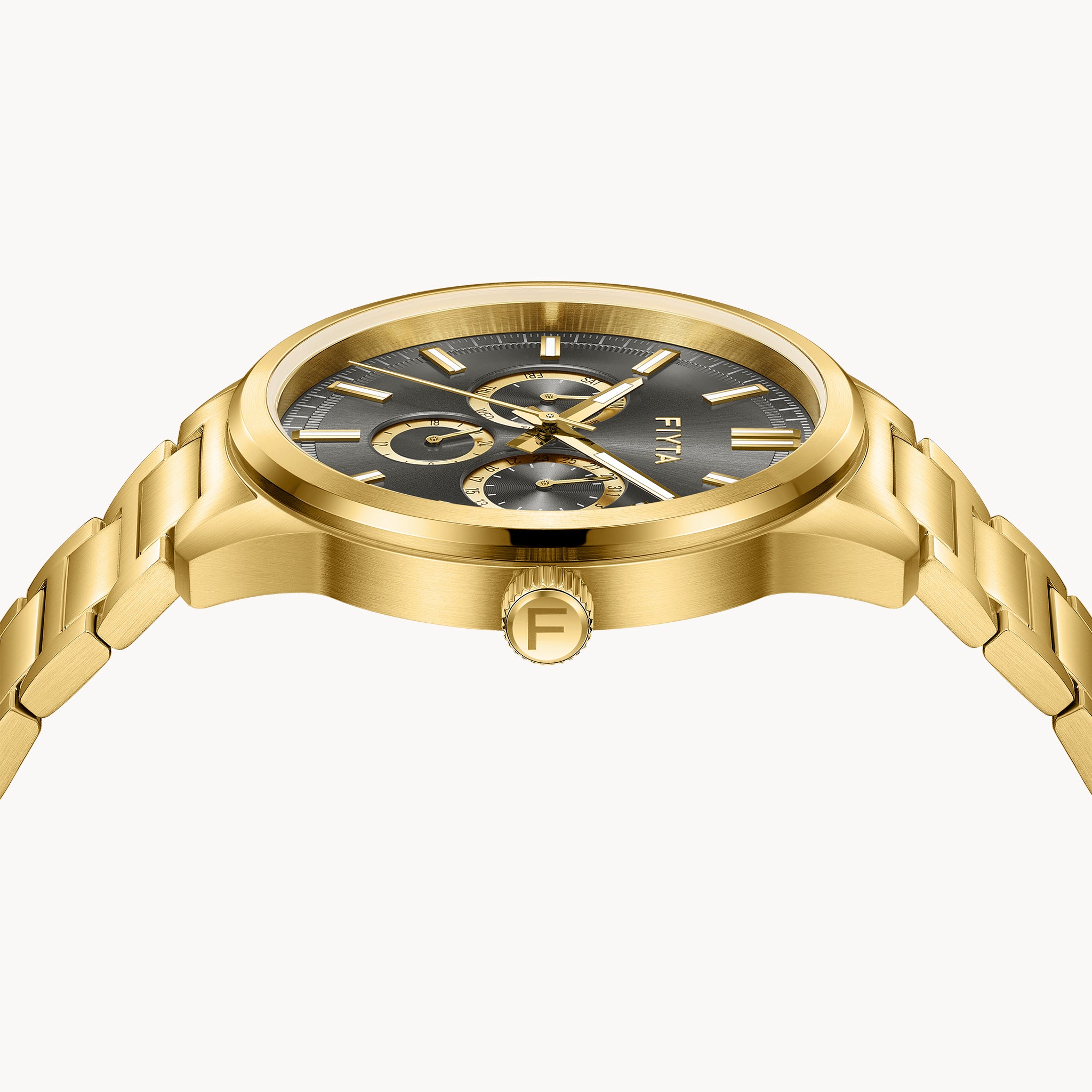 Joyart Collection Men's Quartz Gold Watches - Image 7