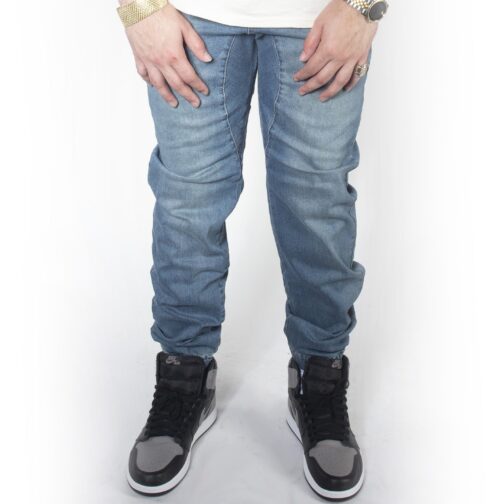 Vintage Blue Denim Jogger Pants JG803