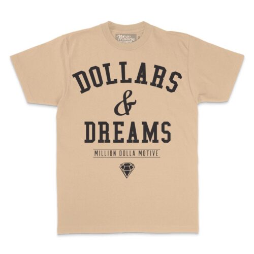 Dollars & Dreams - Khaki T-Shirt