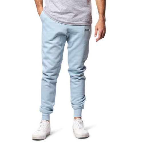 Powder Blue Premium Logo Jogger Pants