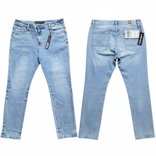 Light Blue Taper Denim Pants