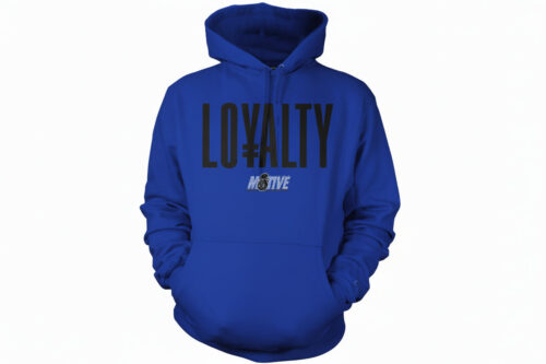 Loyalty - Royal Blue Hoodie Sweatshirt