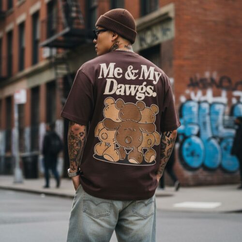 Me & My Dawgs - Brown T-Shirt