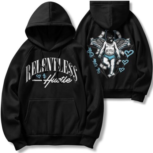 Relentless Hustle - Black Hoodie Sweatshirt
