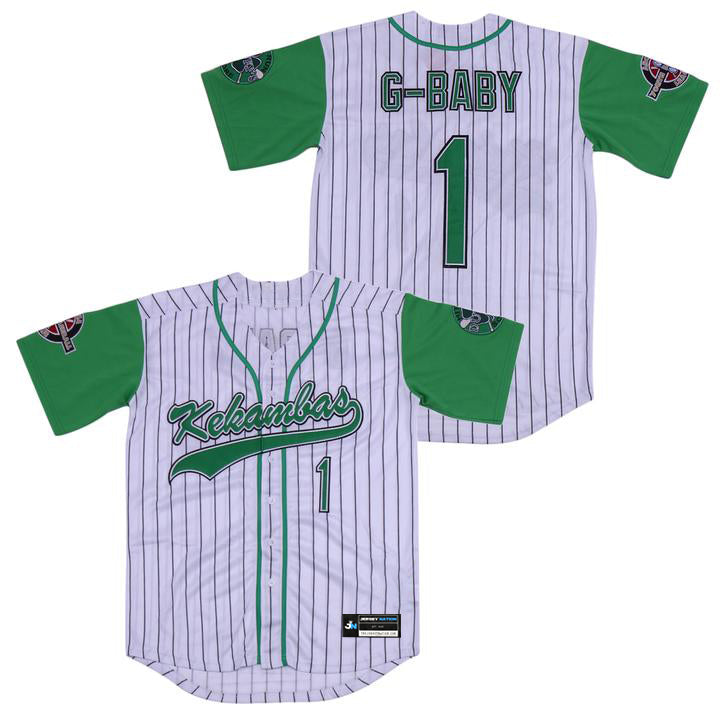 Jarius 'G-Baby' Evans Kekambas Baseball Jersey