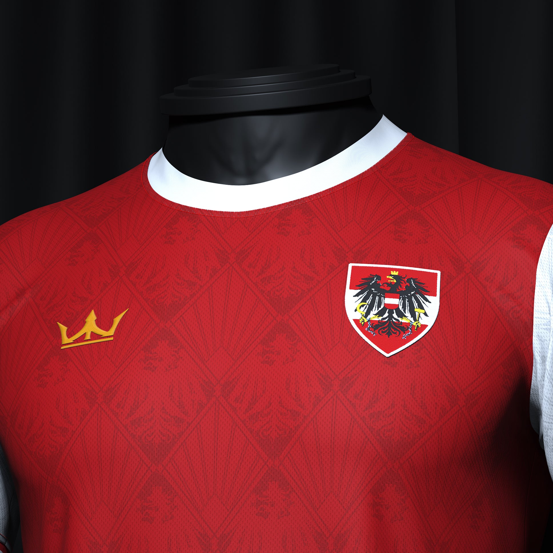 Austria Heritage Custom Football Jersey - Image 5