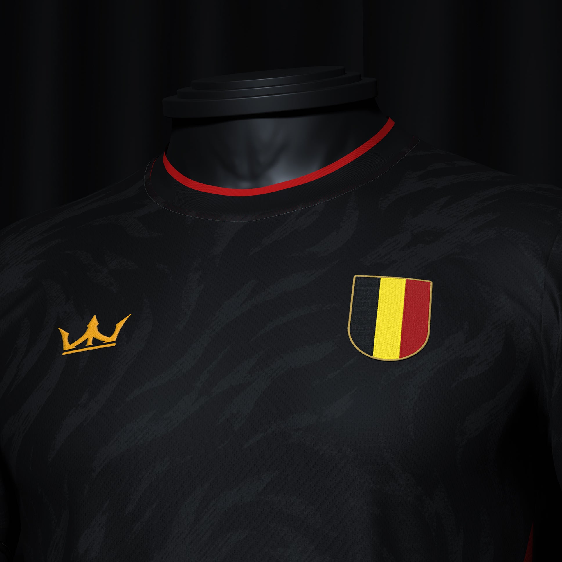 Belgium Heritage Custom Football Jersey - Image 4