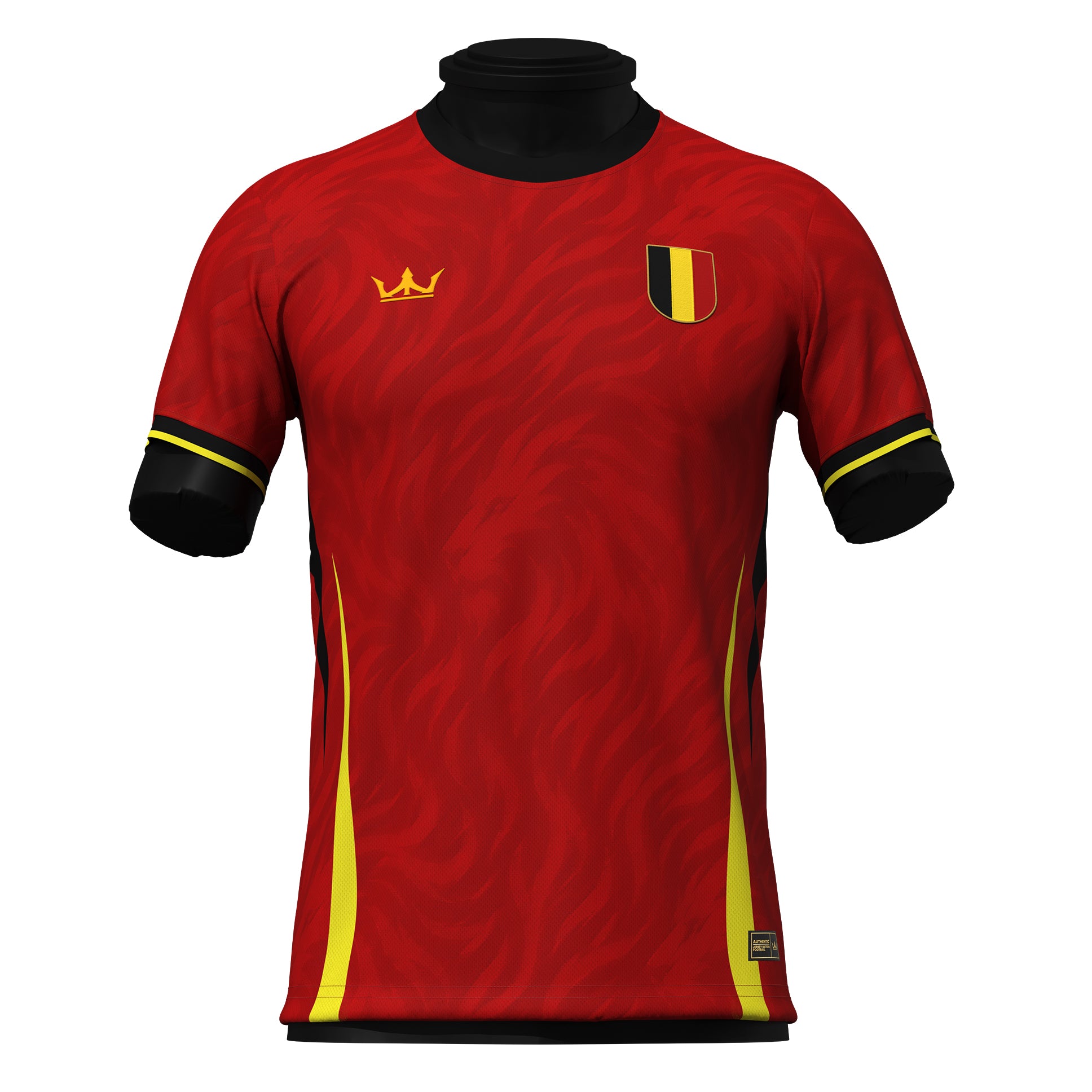 Belgium Heritage Custom Football Jersey - Image 6