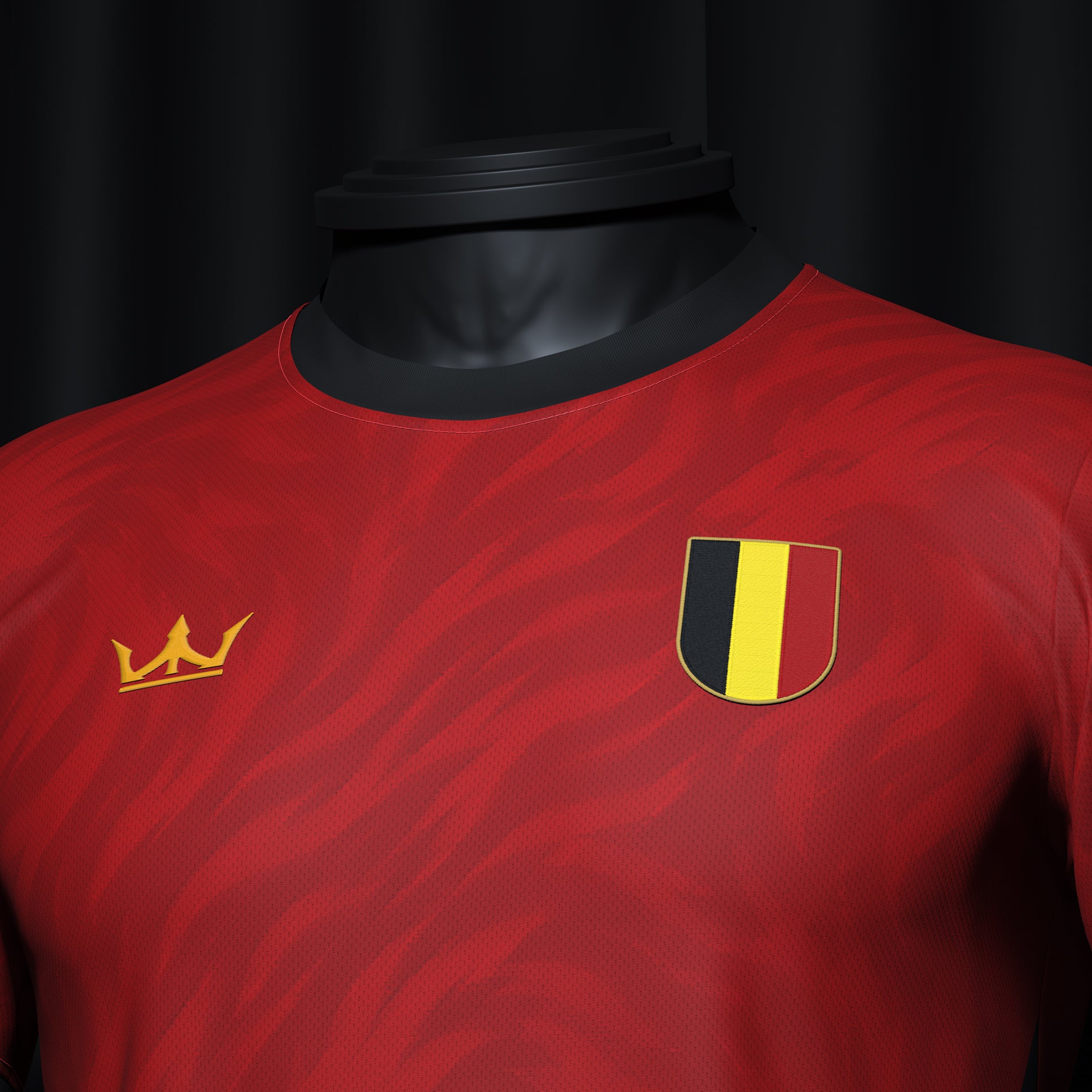 Belgium Heritage Custom Football Jersey - Image 9