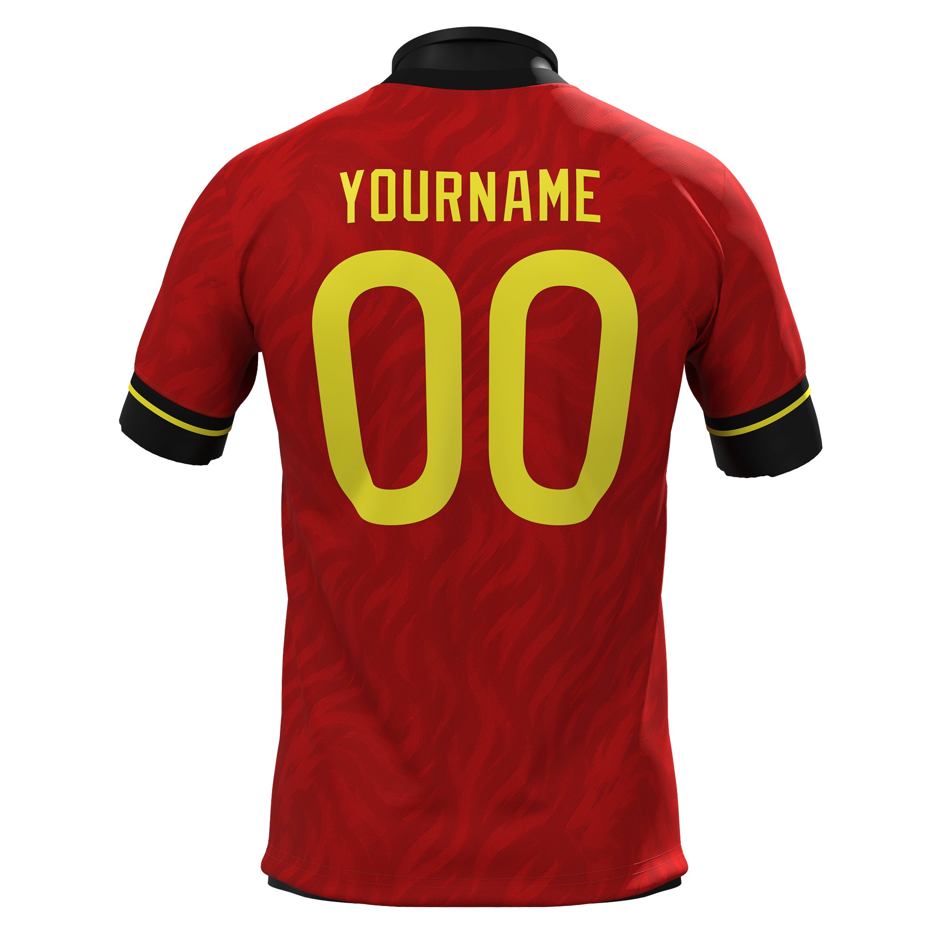 Belgium Heritage Custom Football Jersey - Image 7