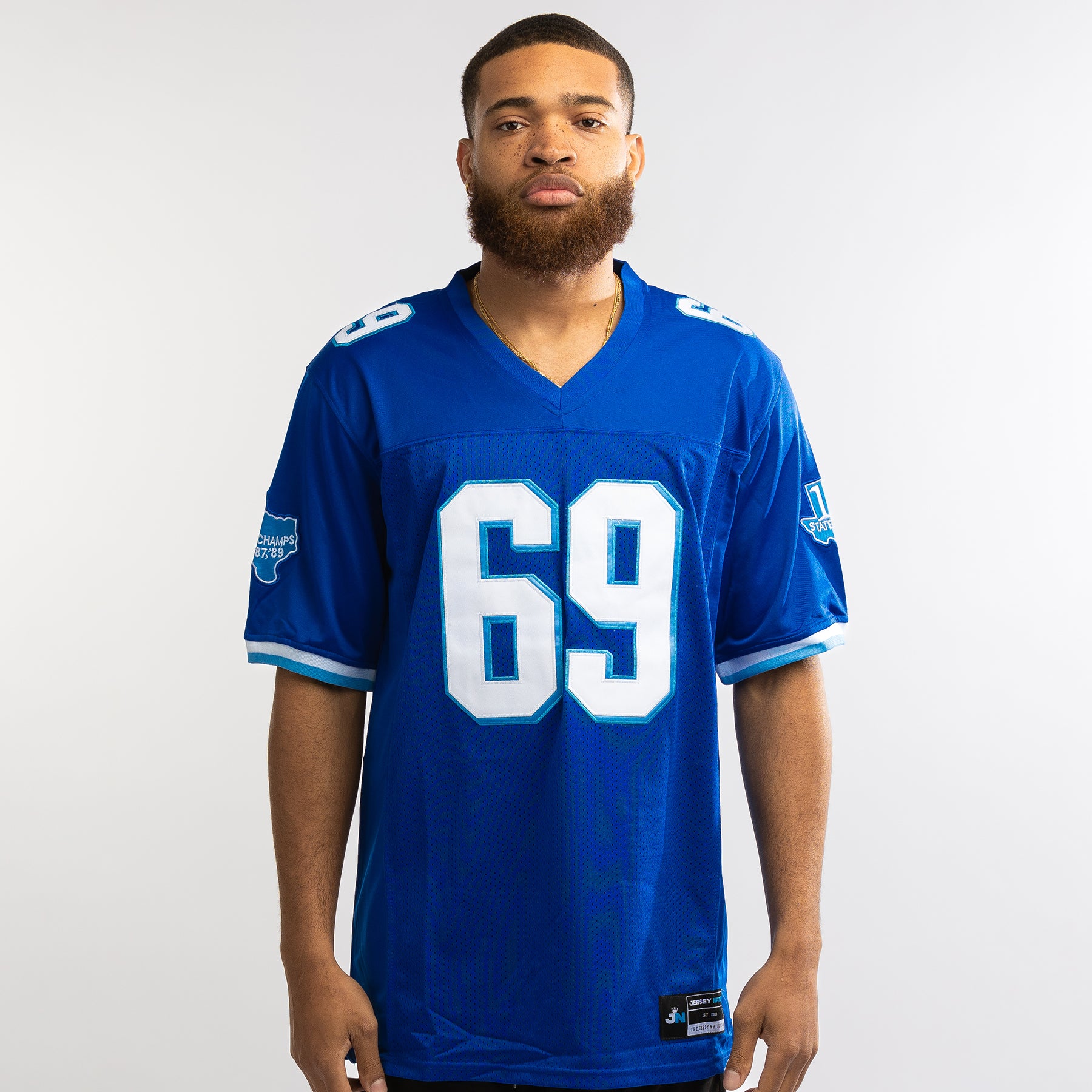 Billy Bob Varsity Blues West Canaan Coyotes Football Jersey - Image 2