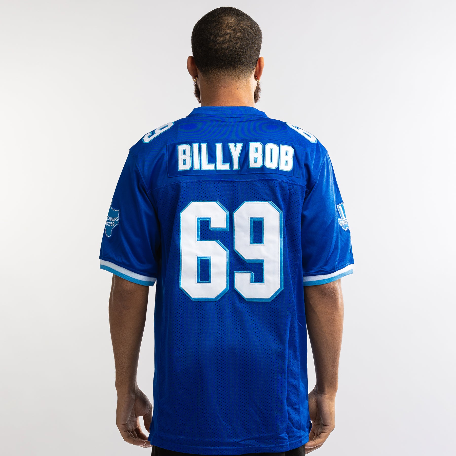 Billy Bob Varsity Blues West Canaan Coyotes Football Jersey - Image 3
