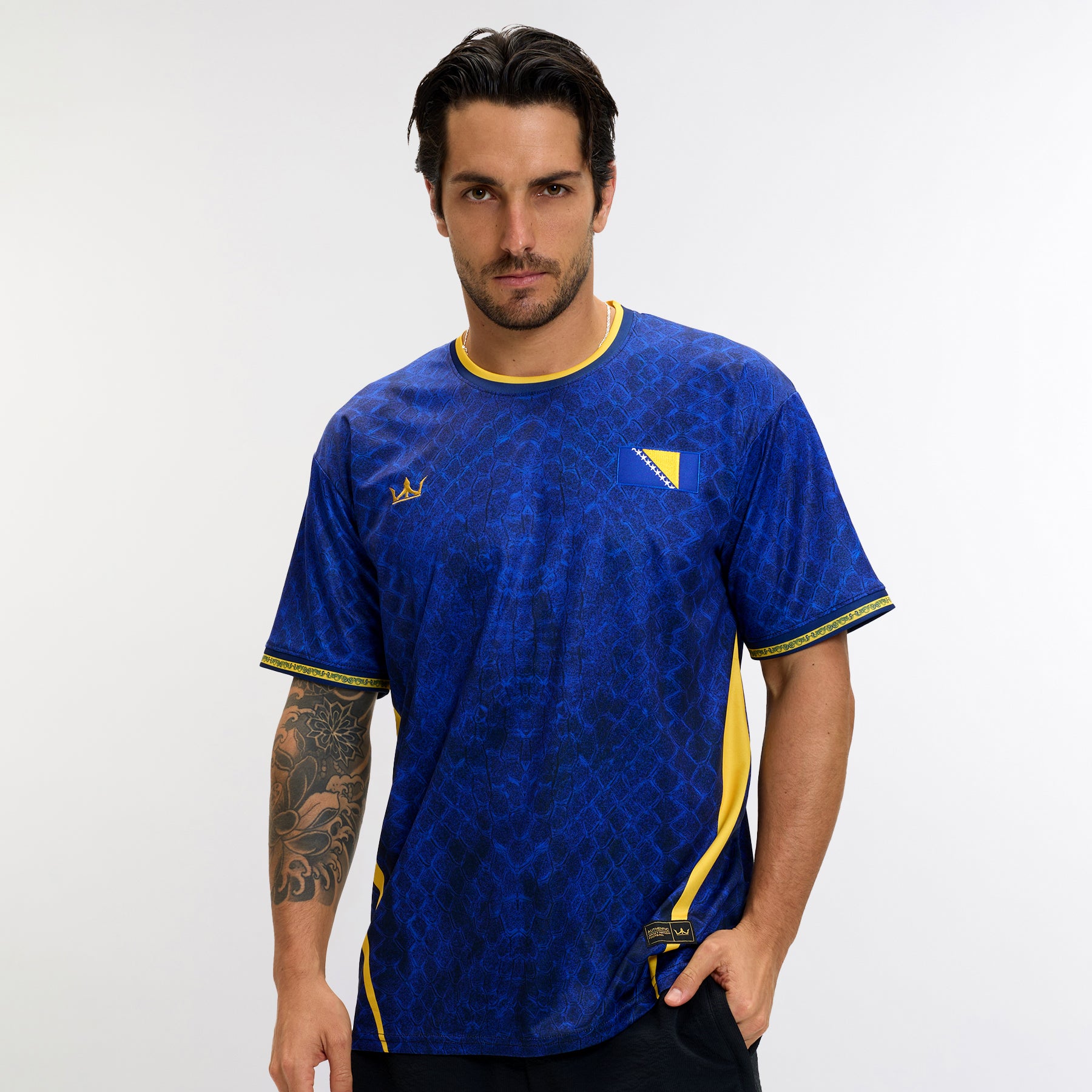 Bosnia Heritage Custom Football Jersey - Image 2