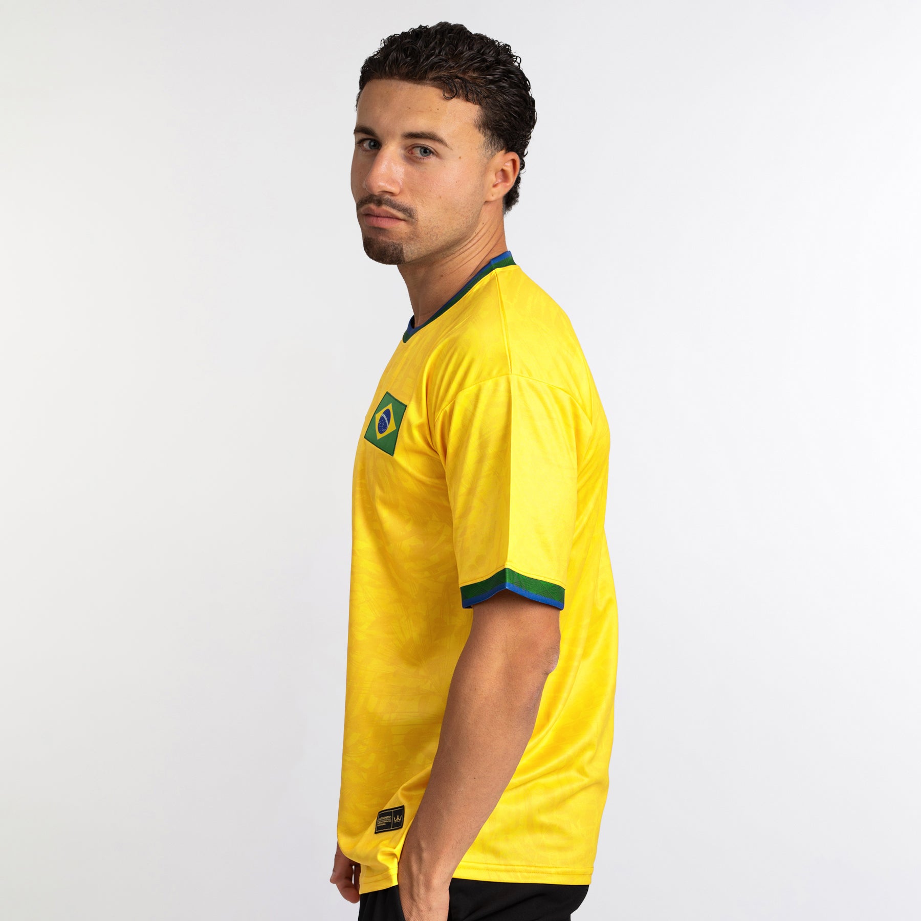 Brazil Heritage Custom Football Jersey - Image 3