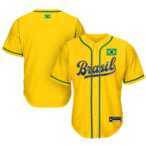 Brazil Heritage Custom Baseball Jersey