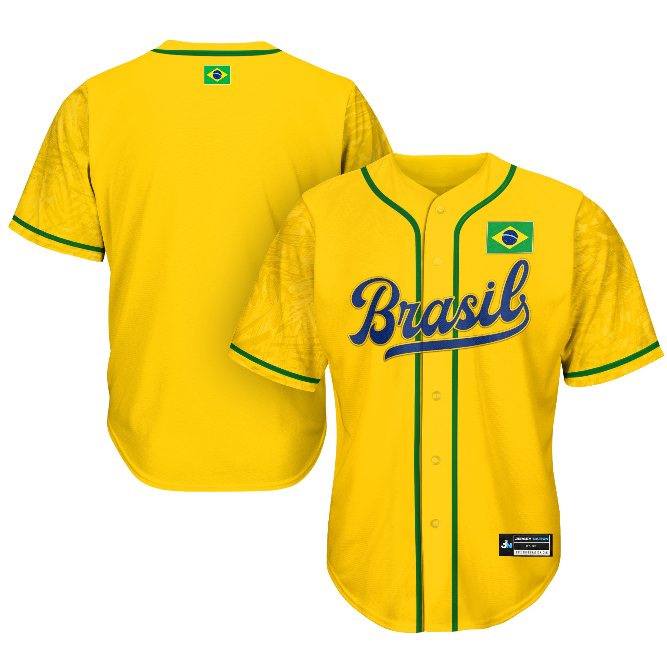 Brazil Heritage Custom Baseball Jersey
