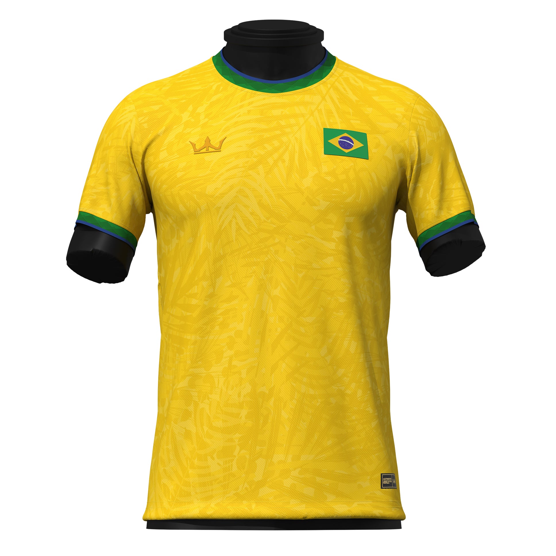 Brazil Heritage Custom Football Jersey