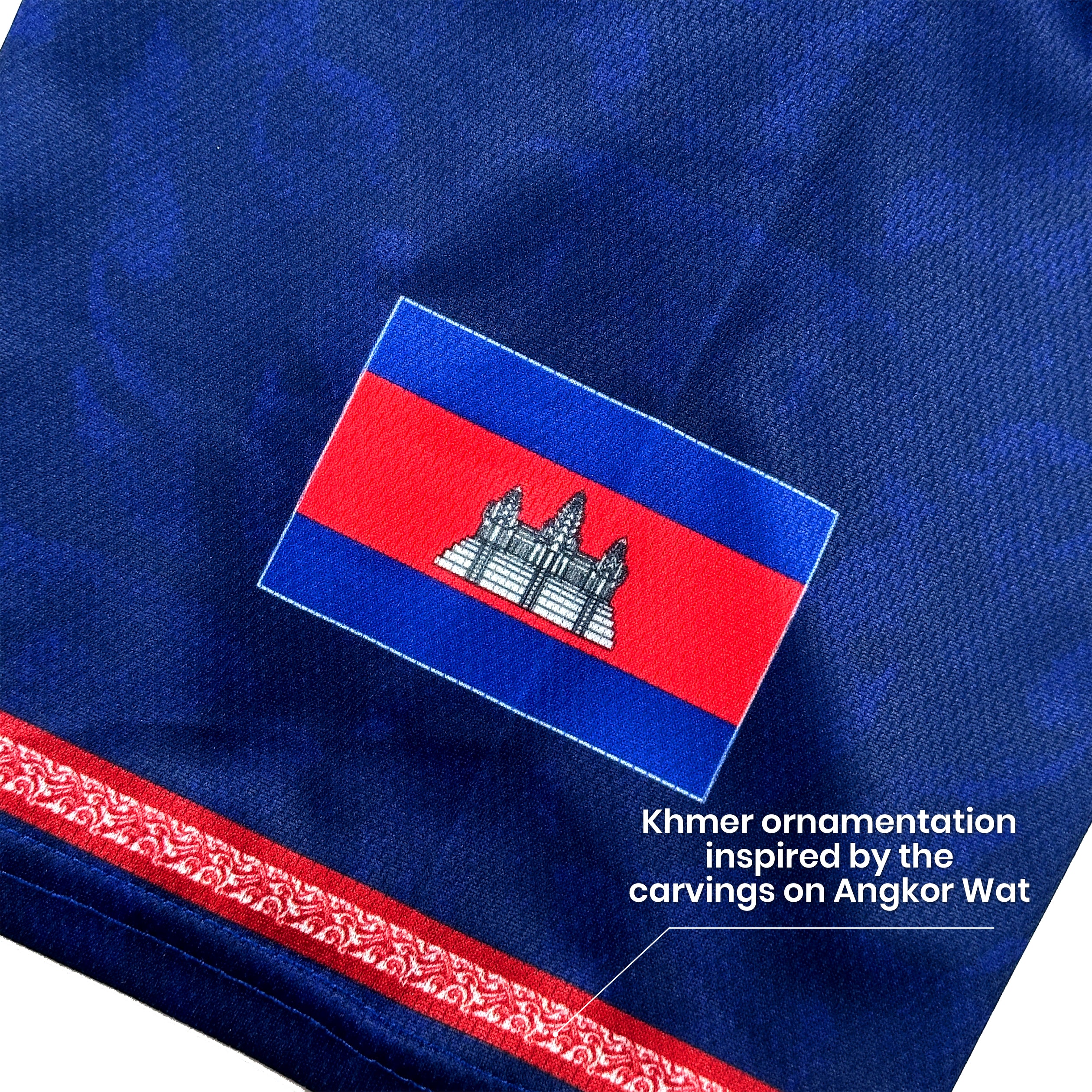 Cambodia 'Angkor Wat' Baseball Jersey - Image 19
