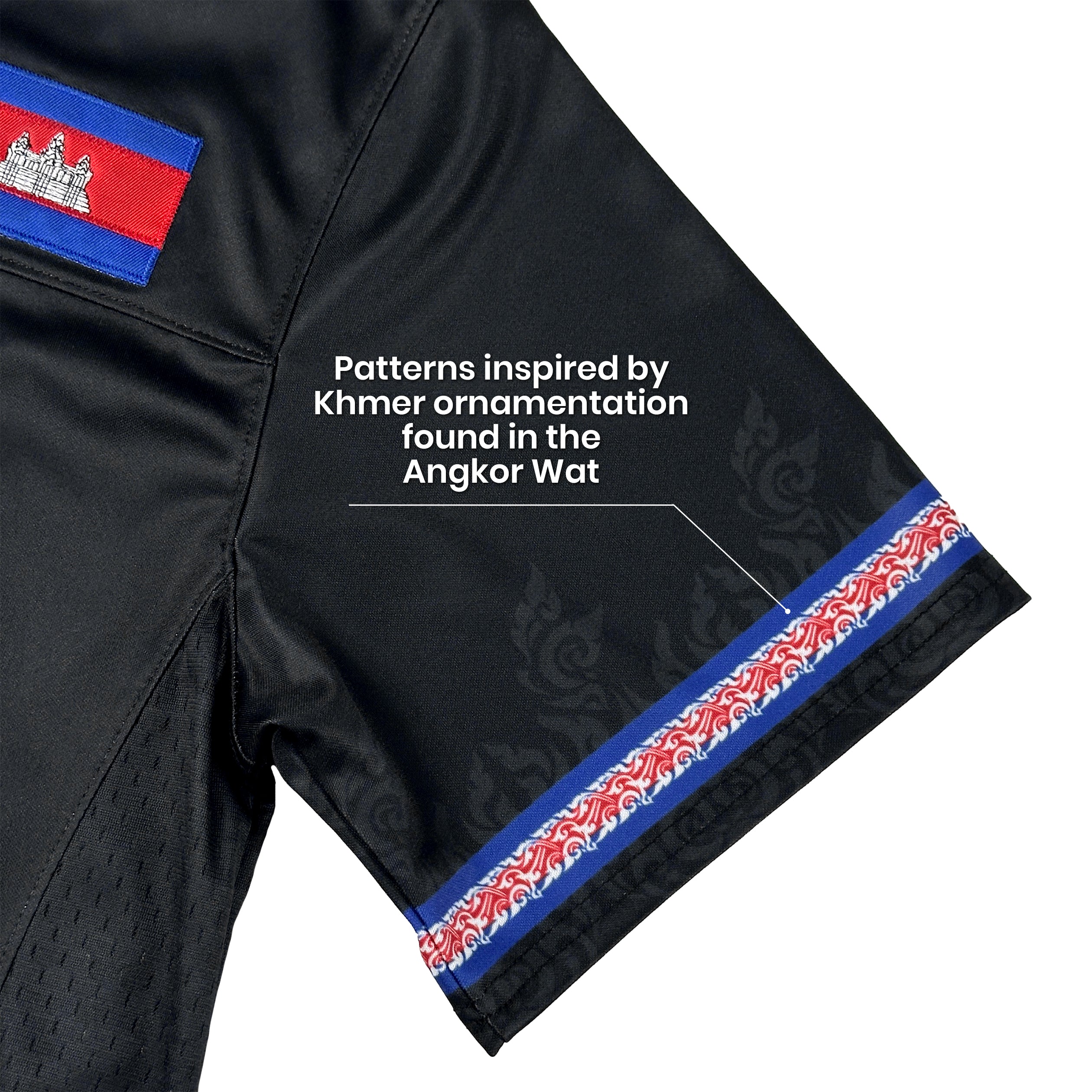 Cambodia Heritage Custom Football Jersey - Image 9