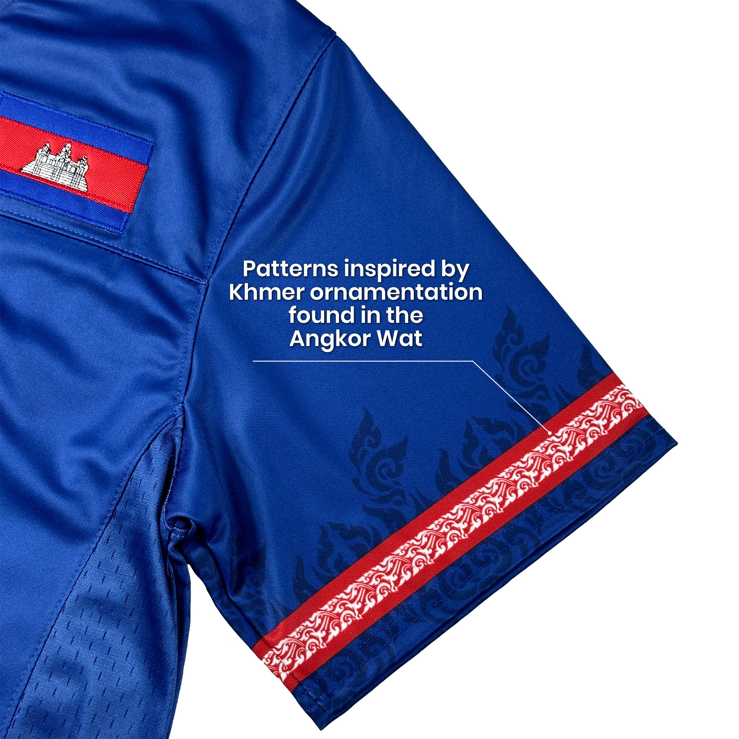 Cambodia Heritage Custom Football Jersey - Image 20