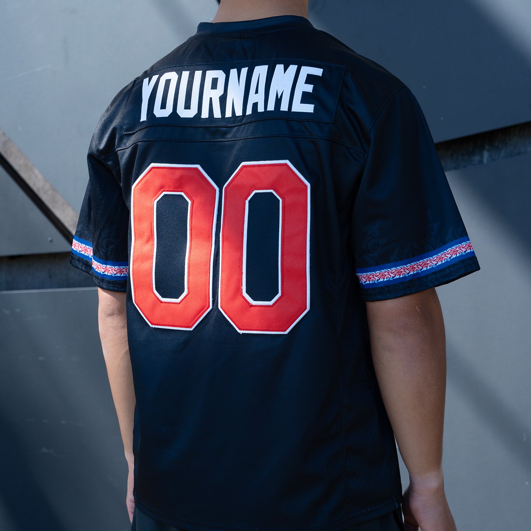 Cambodia Heritage Custom Football Jersey - Image 6