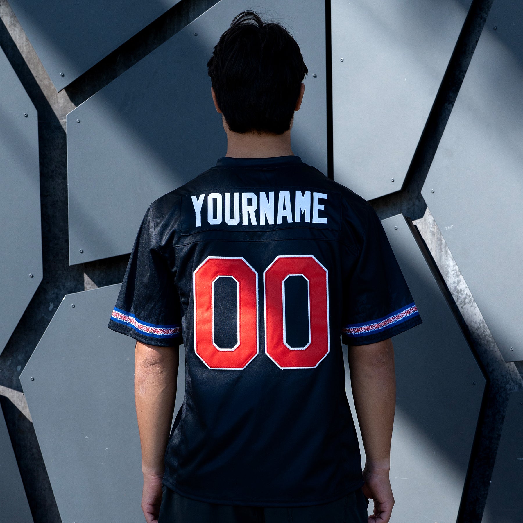 Cambodia Heritage Custom Football Jersey - Image 4