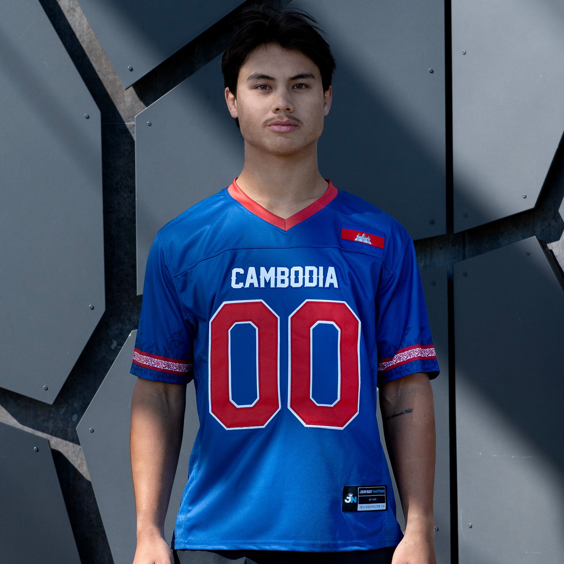 Cambodia Heritage Custom Football Jersey - Image 13