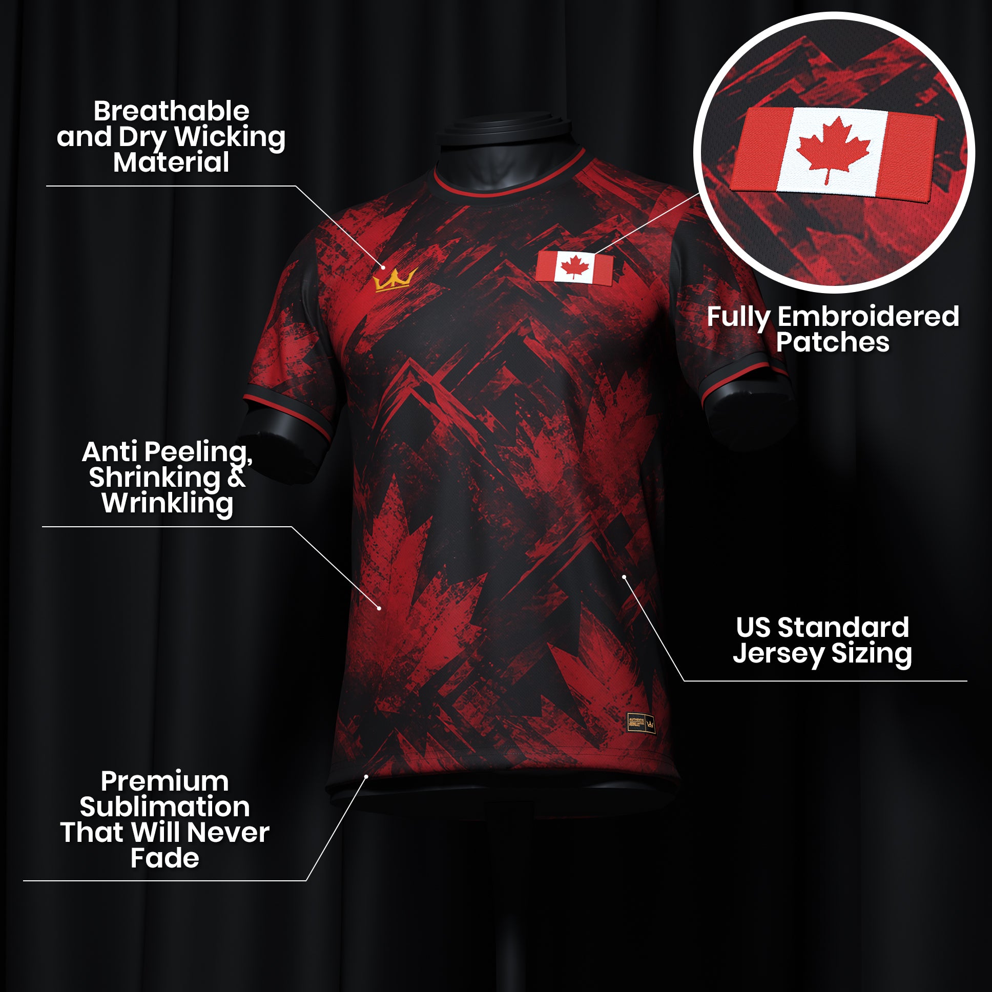 Canada Heritage Custom Football Jersey - Image 22