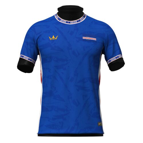 Cape Verde Heritage Custom Football Jersey