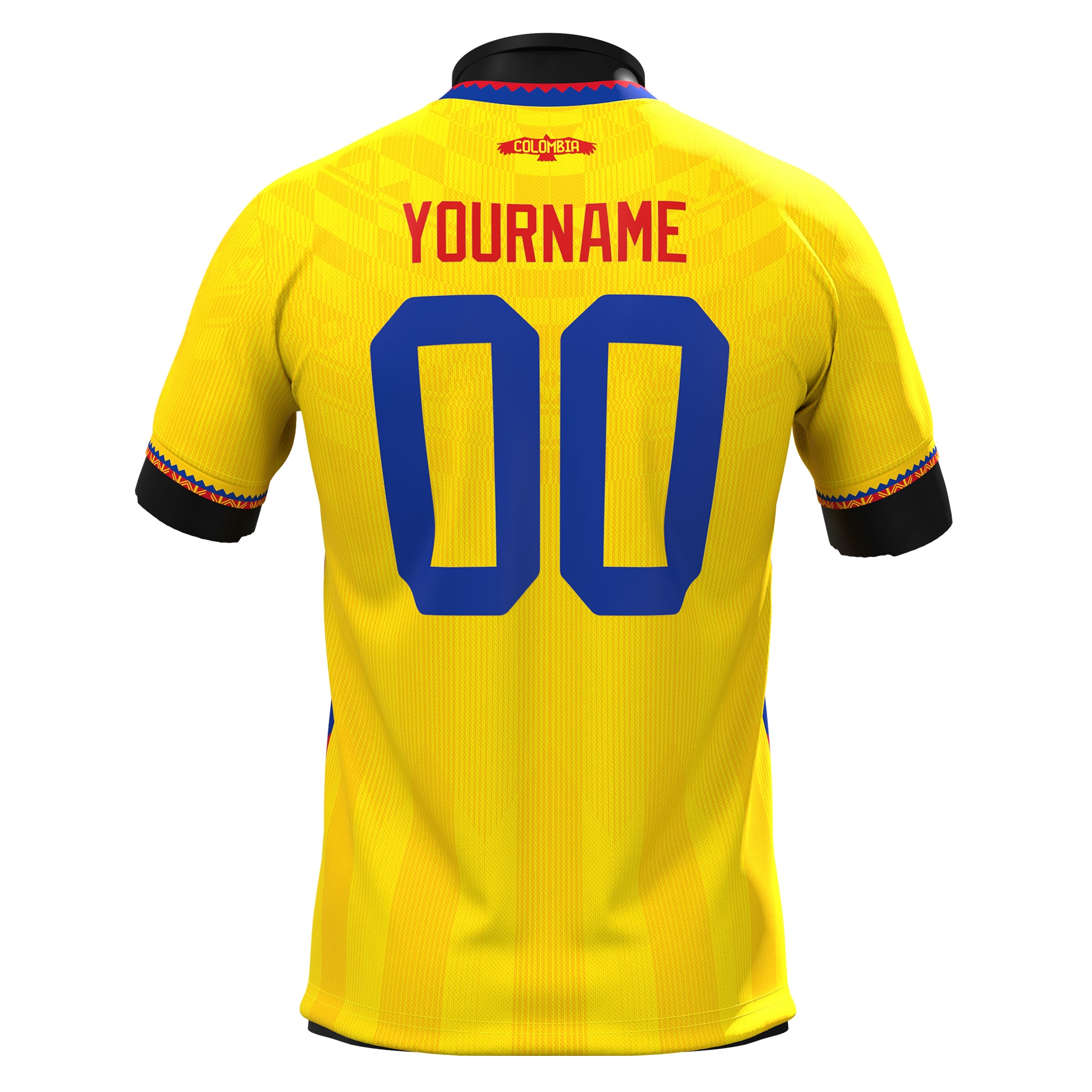 Colombia Heritage Custom Football Jersey - Image 5