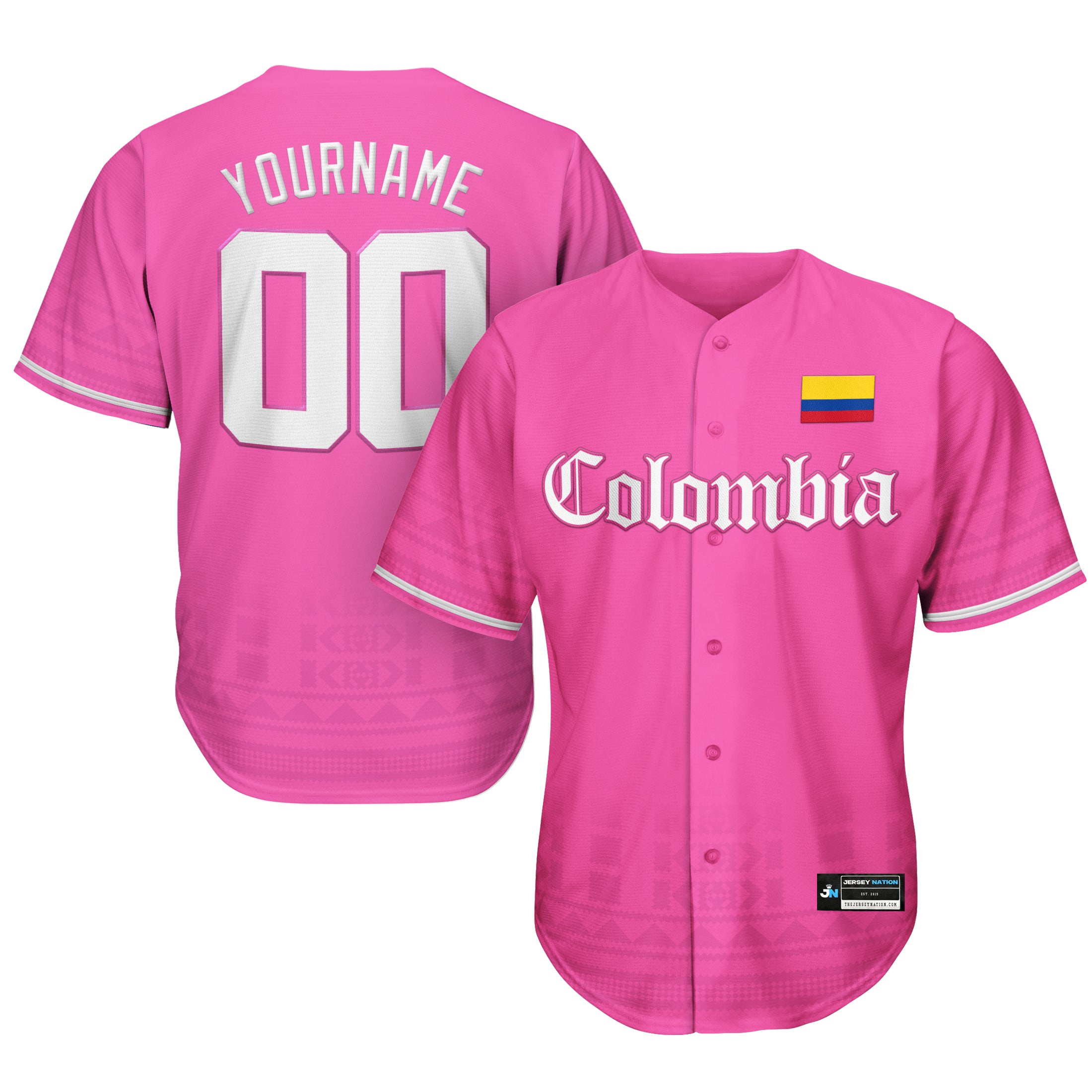 Colombia Heritage Custom Baseball Jersey - Image 34