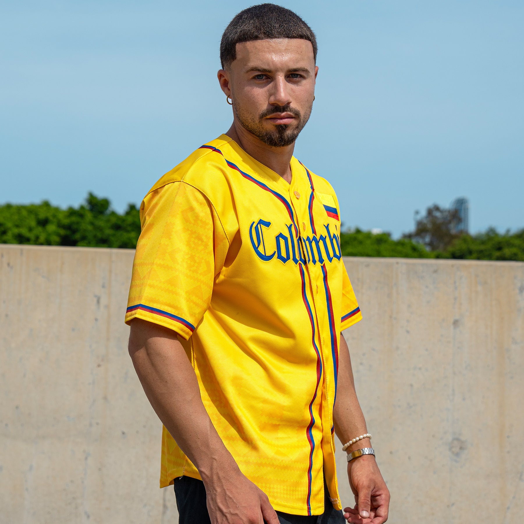 Colombia Heritage Custom Baseball Jersey - Image 4