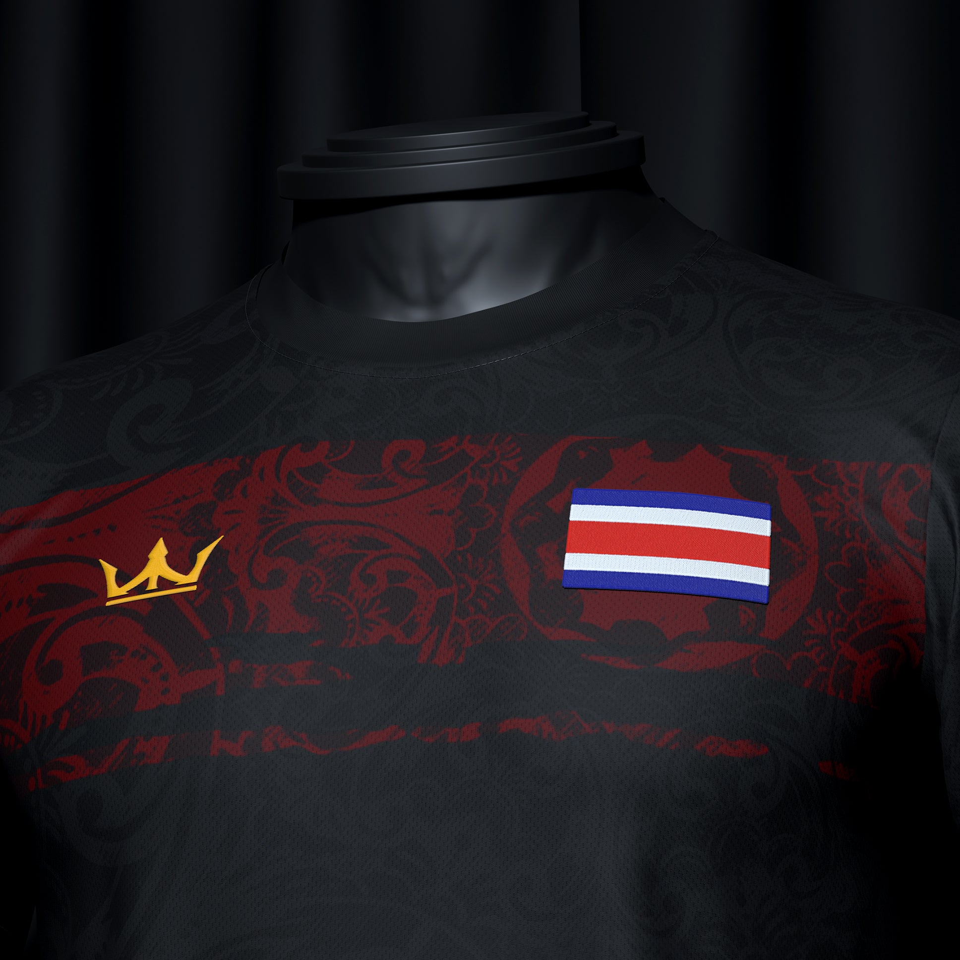 Costa Rica Heritage Custom Football Jersey - Image 15