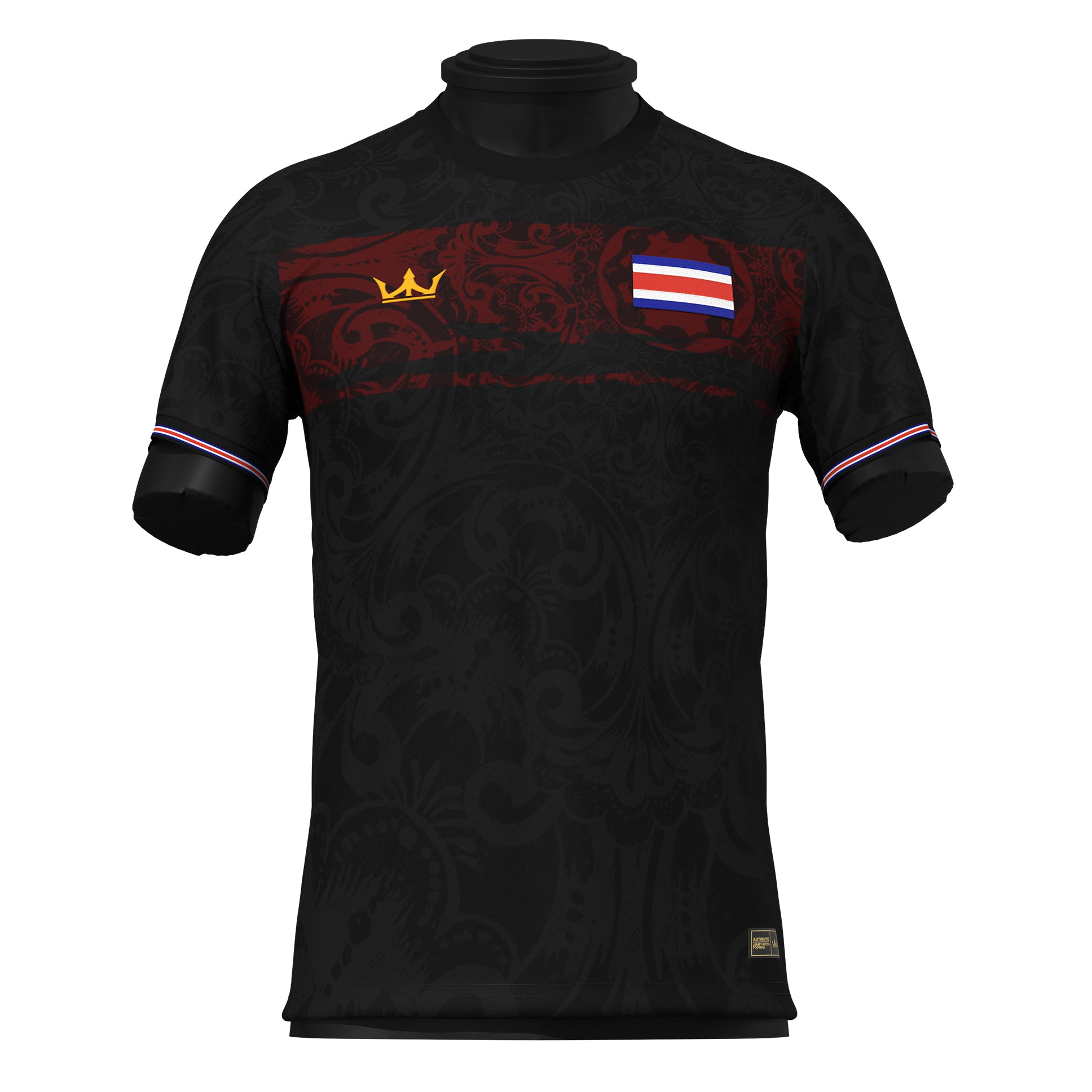 Costa Rica Heritage Custom Football Jersey - Image 9