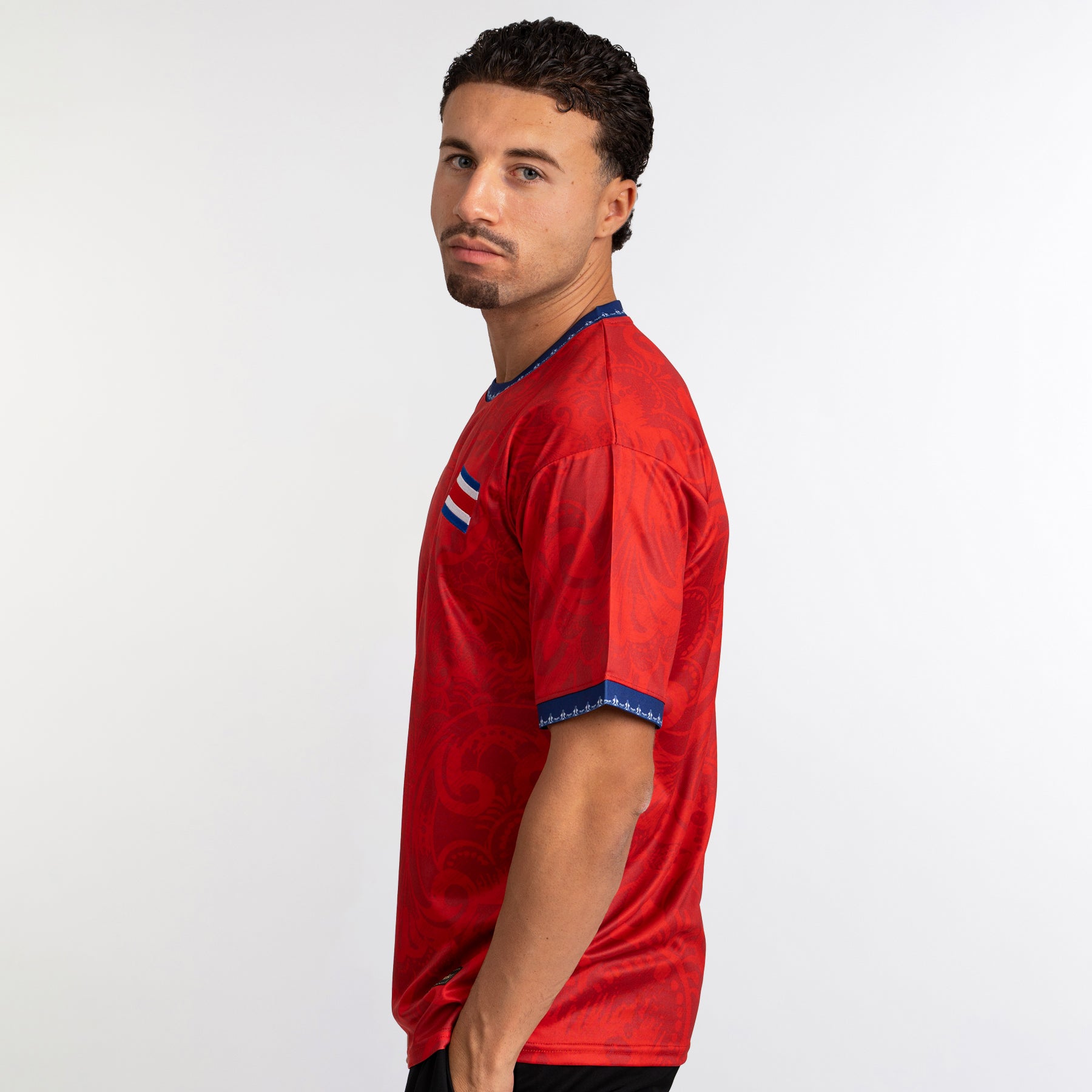 Costa Rica Heritage Custom Football Jersey - Image 3
