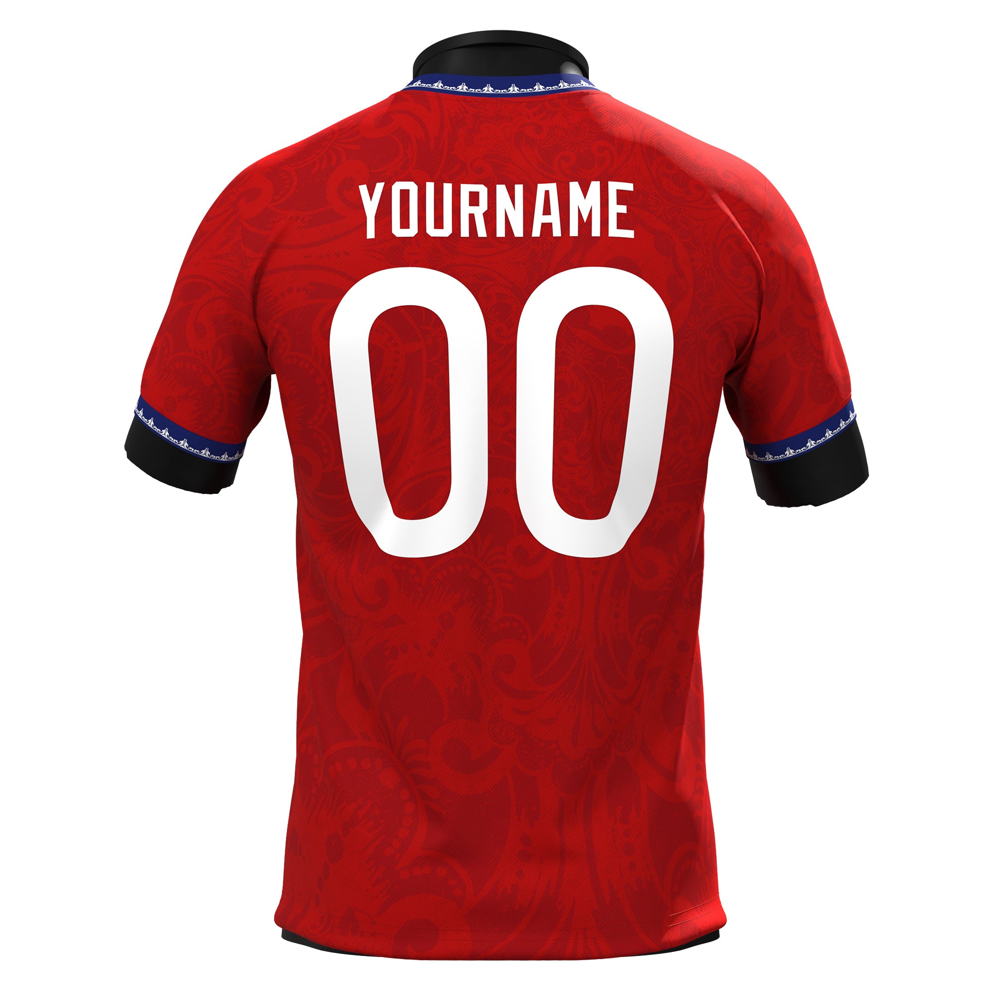 Costa Rica Heritage Custom Football Jersey - Image 5