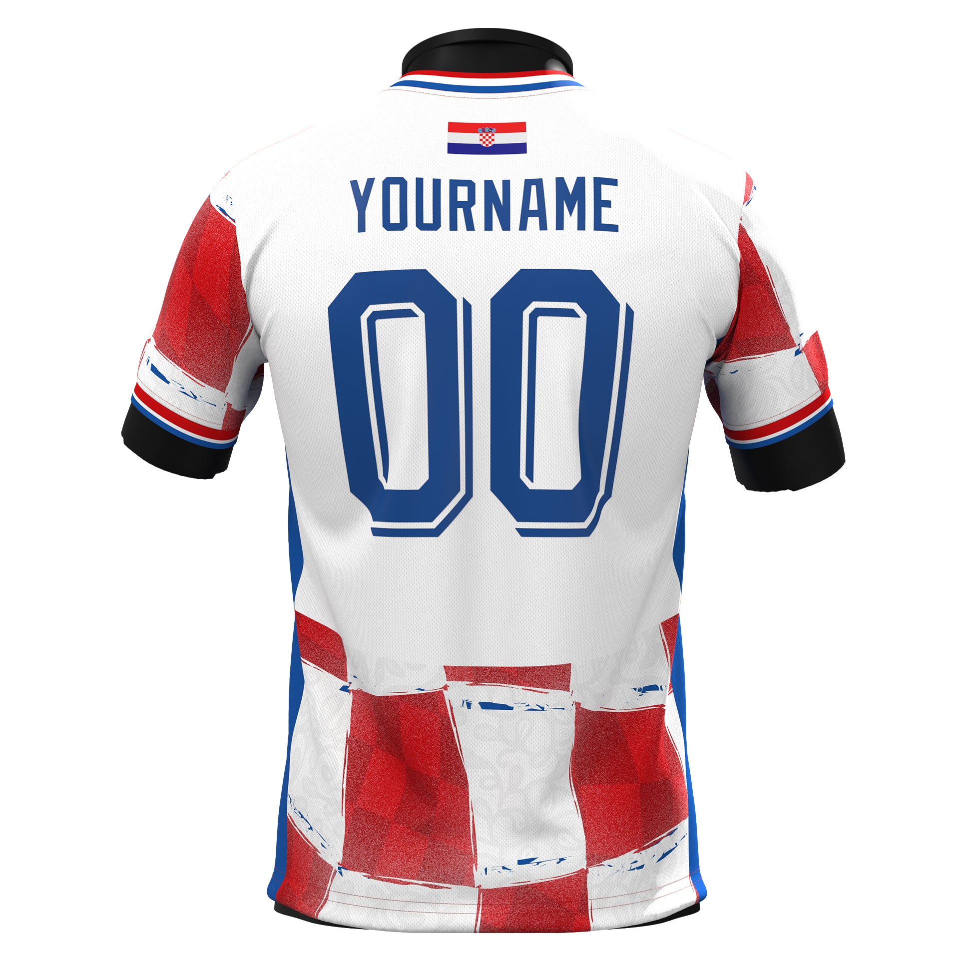 Croatia Heritage Custom Football Jersey - Image 9