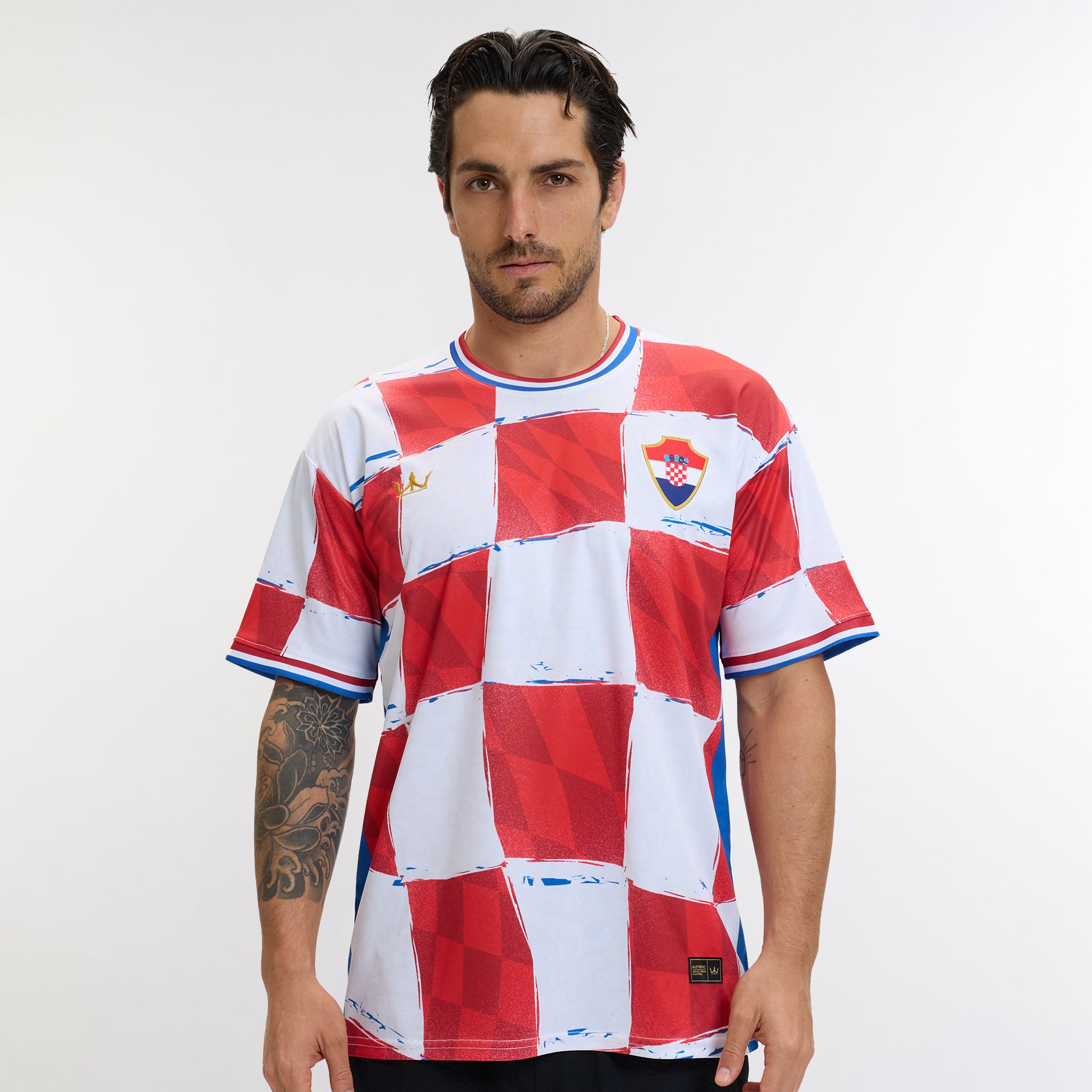 Croatia Heritage Custom Football Jersey - Image 2
