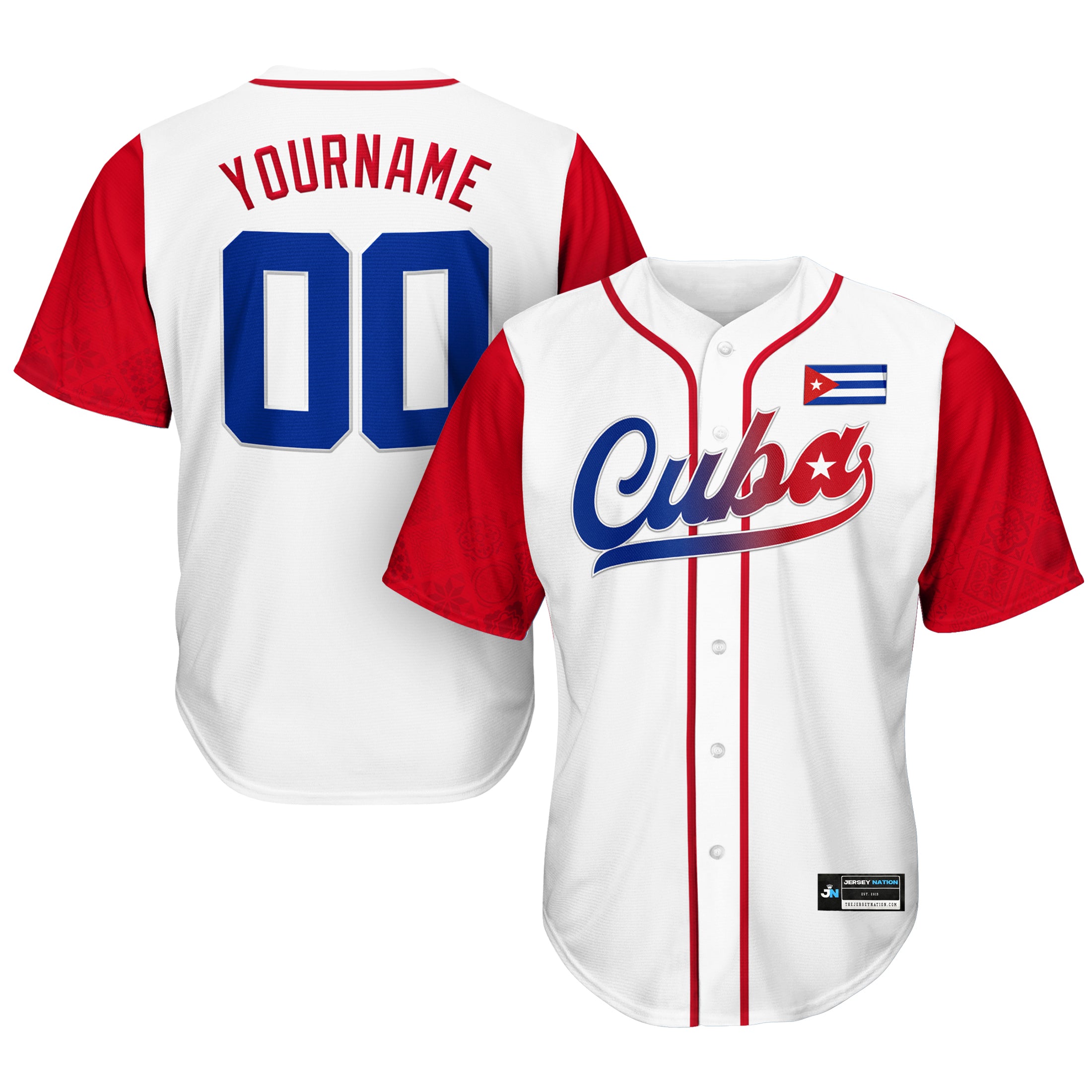 Cuba Heritage Custom Baseball Jersey